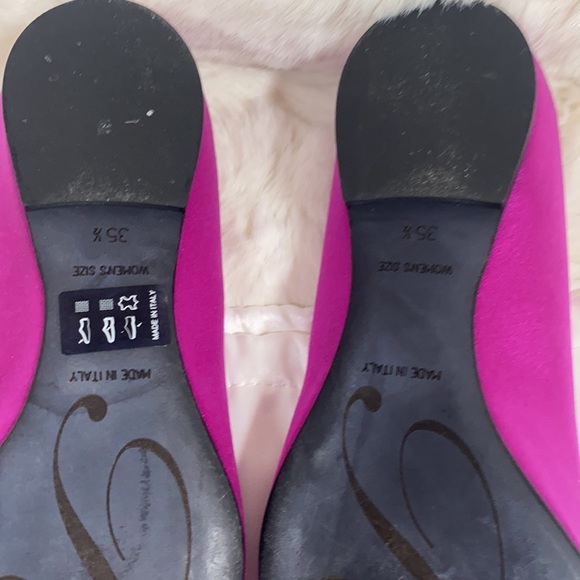 Roger Vivier Strass Crystal Satin Flats - Picture 3 of 4